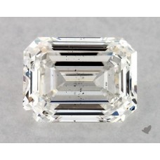 Бриллиант изумрудной огранки F-SI1 весом 1,02 карата