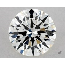 Круглый бриллиант H-SI1 отличной огранки весом 1,09 карата