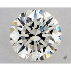 Круглый бриллиант H-SI1 отличной огранки весом 1,01 карата