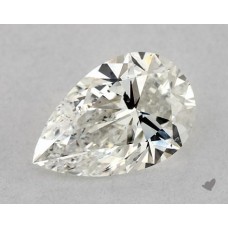 1,00 карат G-SI1 бриллиант грушевидной формы
