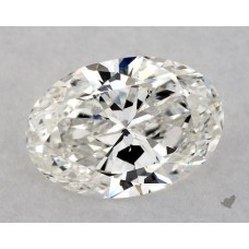 Бриллиант овальной огранки H-SI1 весом 1,00 карата