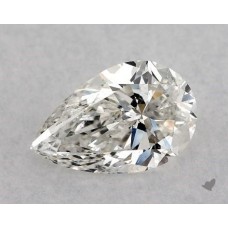 1,00 карат H-SI1 бриллиант грушевидной формы