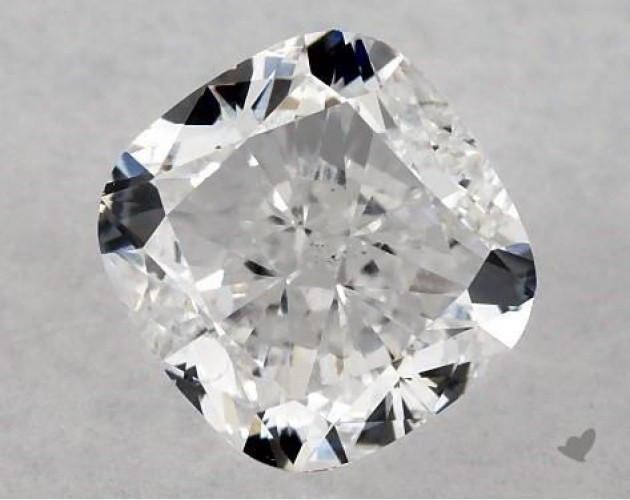 1,00 карат D-SI1 бриллиант модифицированной огранки «кушон»