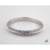 Платиновый браслет Pave Knife Edge Lotus