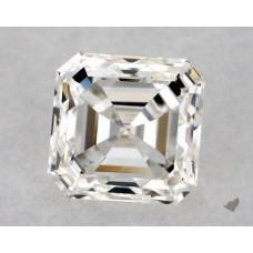 Квадратный бриллиант изумрудной огранки весом 1,00 карата H-VS1