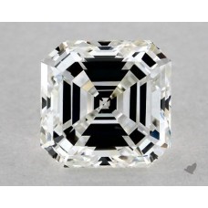 G-VS1 квадратный бриллиант изумрудной огранки весом 1,00 карата