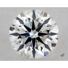 Круглый бриллиант отличной огранки F-SI1 весом 1,01 карата