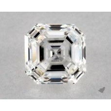 1,01 карат H-SI1 квадратный бриллиант изумрудной огранки