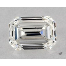 1,03 карата H-SI1 бриллиант изумрудной огранки