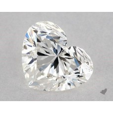 1,00-каратный бриллиант H-SI1 в форме сердца